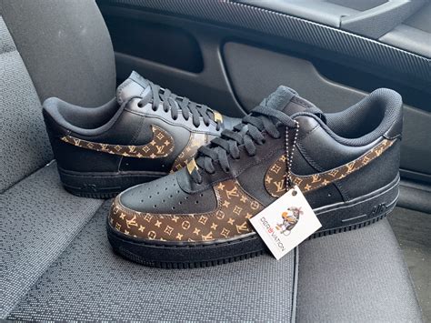 custom af1 louis vuitton|lv air force 1 black.